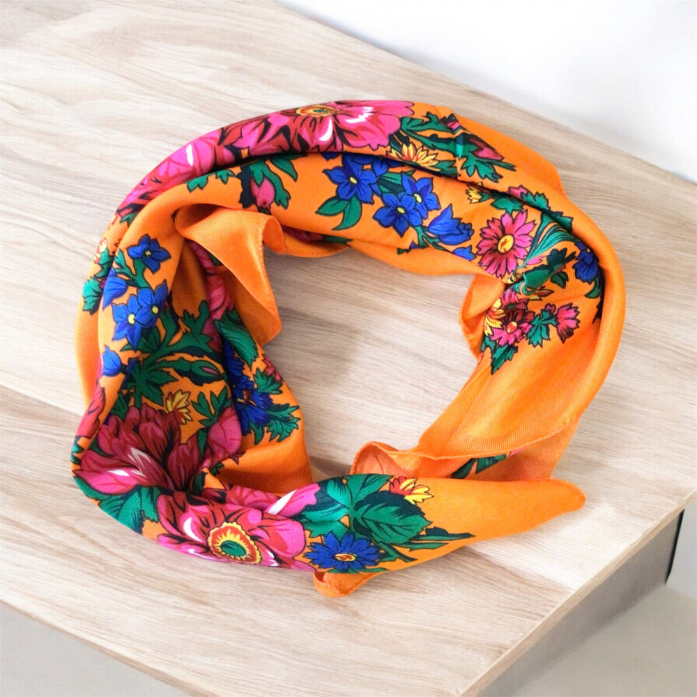 Orange Kokum Scarf – OldTribes