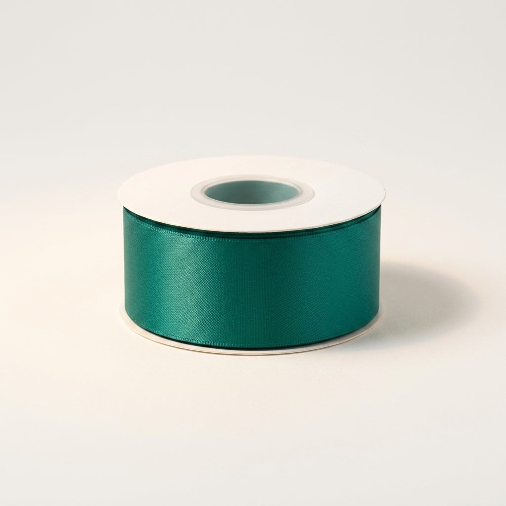 Satin Ribbon Double Face- Teal 