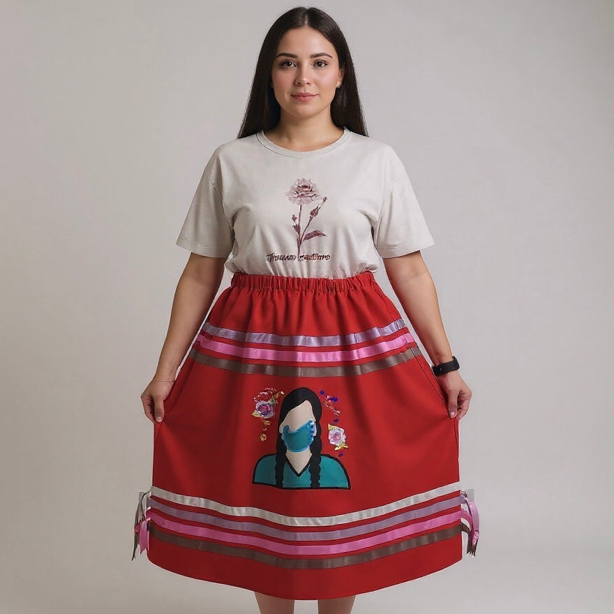 OLDTRIBES™ No More Stolen Sisters Ribbon Skirt