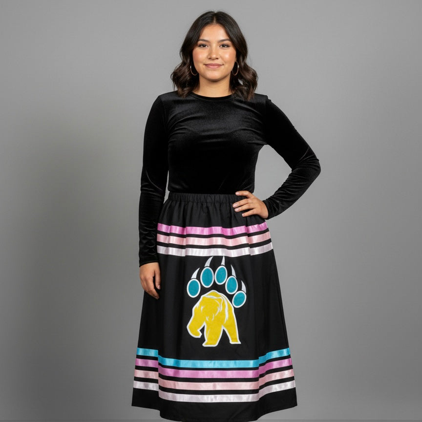 OLDTRIBES™ Trail of the Bear Ribbon Skirt