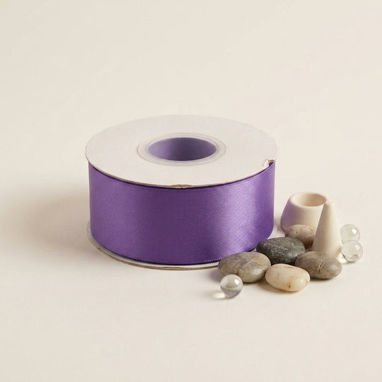 Satin Ribbon Double Face- Violet 