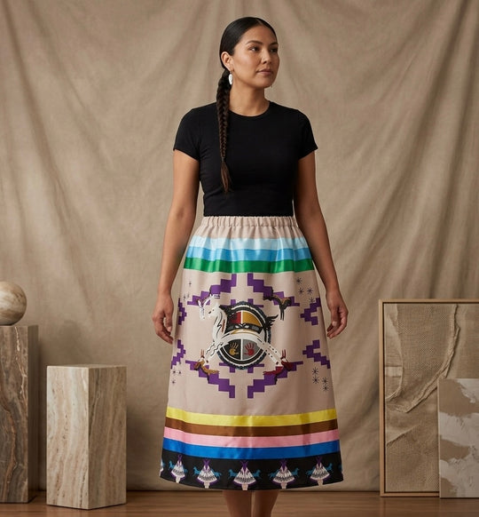 Sprit Horse Ribbon skirt
