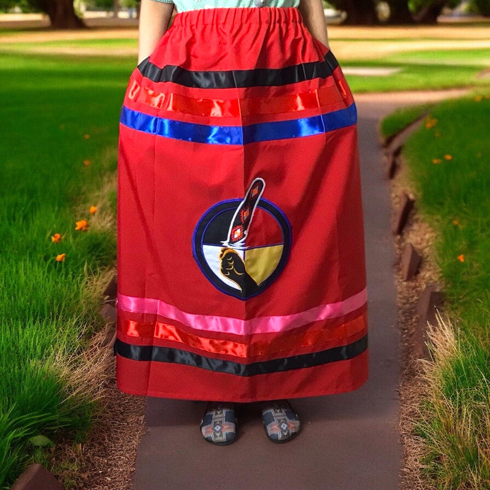 OLDTRIBES™ Wheel of Wisdom Ribbon Skirt