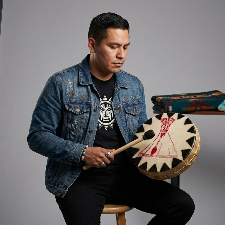 Teepee Rhythm 8” Hand Drum