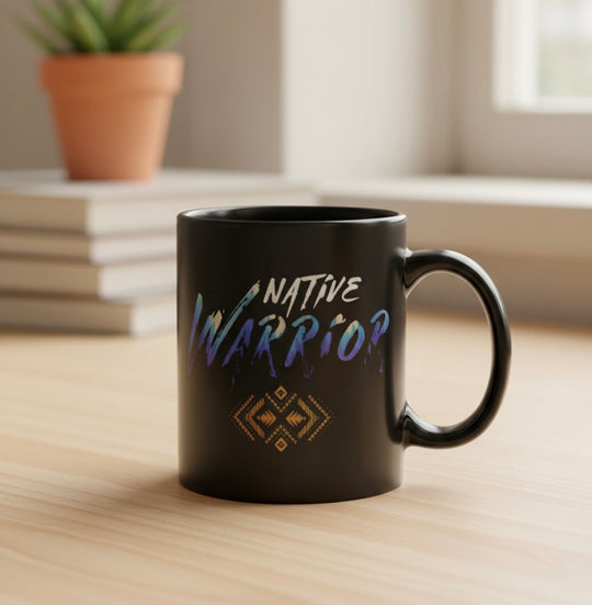 OLDTRIBES™ Southwestern Style Black Ceramic mug