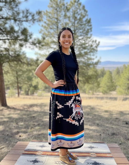 Sprit Horse Ribbon skirt