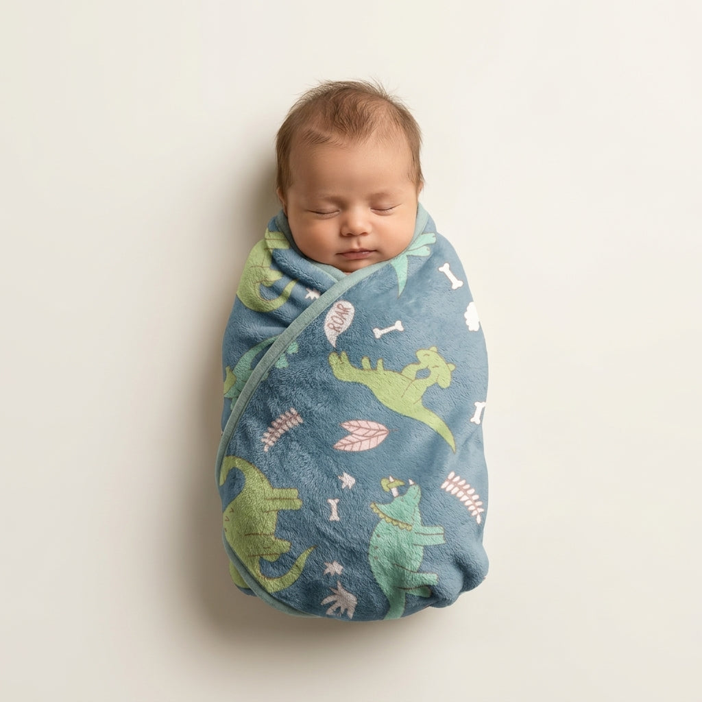 Cute Dinosaurs baby blankets