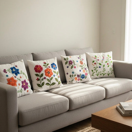 Embroidered Pillows Cushion Cover(#1)