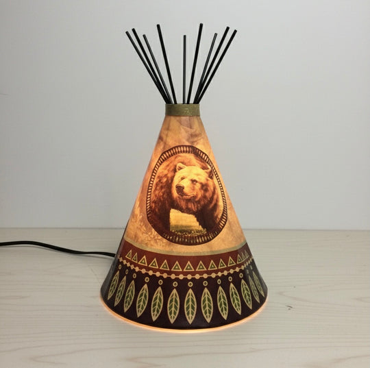 Teepee Table Lamp Bear