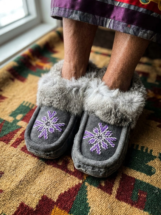 Moccasins Beaded (Size 7)