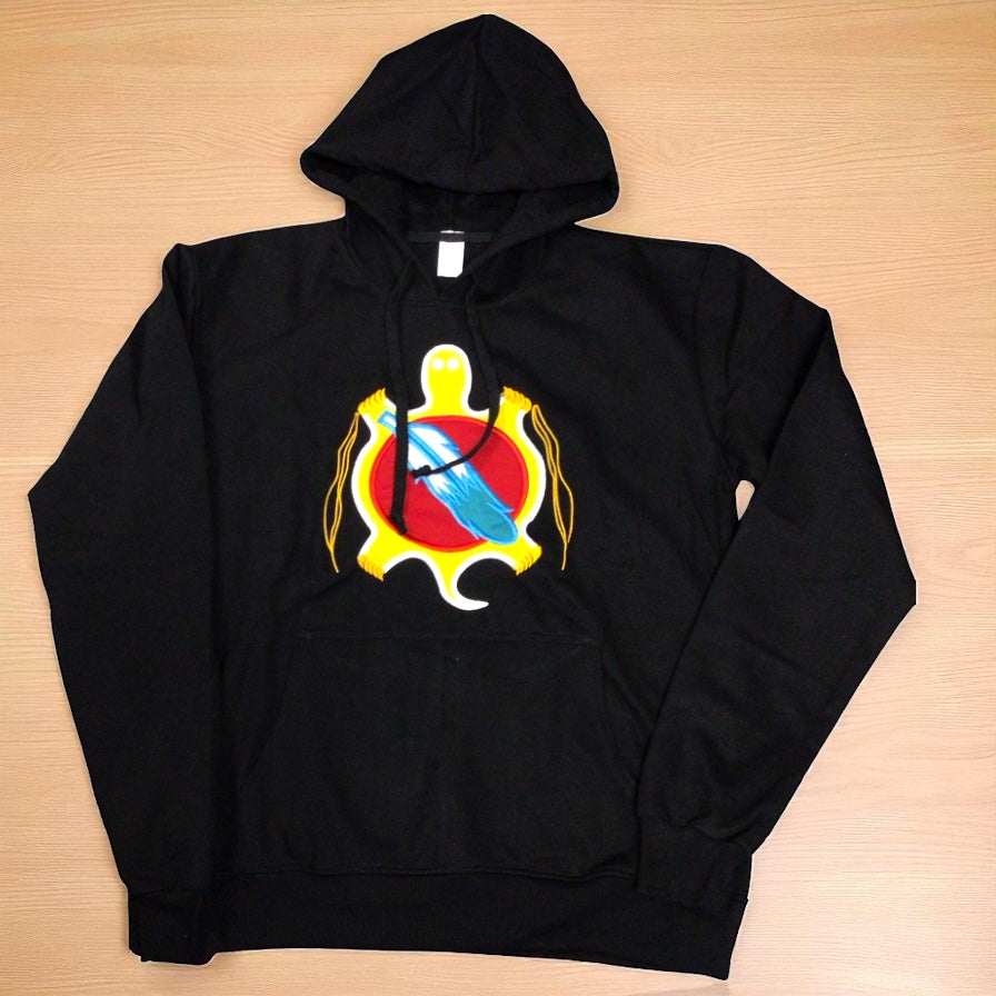 Embroidered Hoodies (Turtle feather)