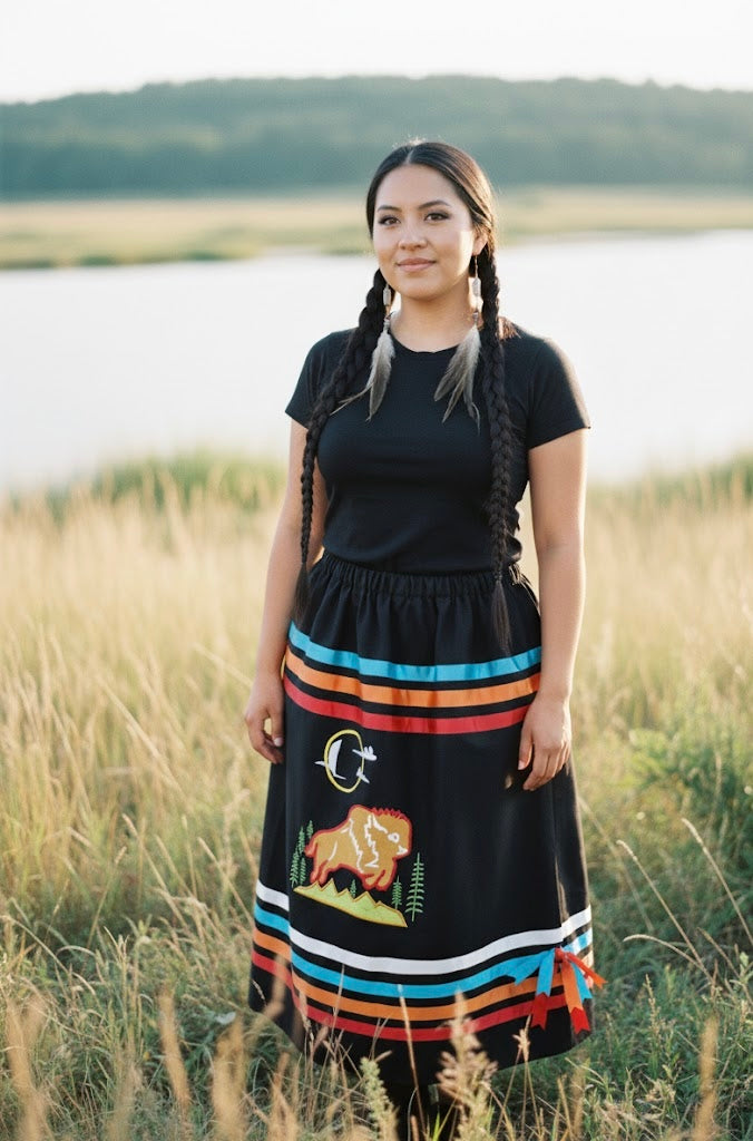 OLDTRIBES Plains Spirit Ribbon Skirt