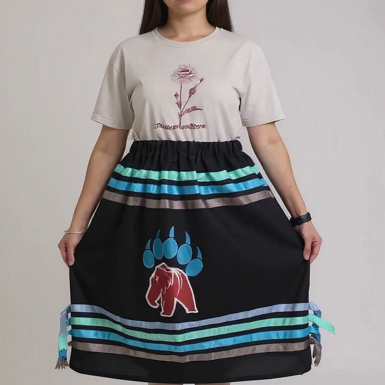 OLDTRIBES™ Trail of the Bear Ribbon Skirt
