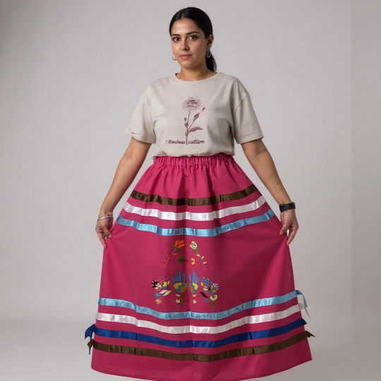 OLDTRIBES™ Paws & Petals  Ribbon Skirt