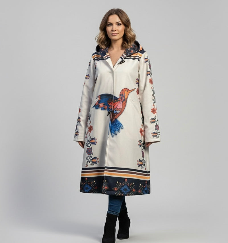 OLDTRIBES™ Aurora Hummingbird long coat