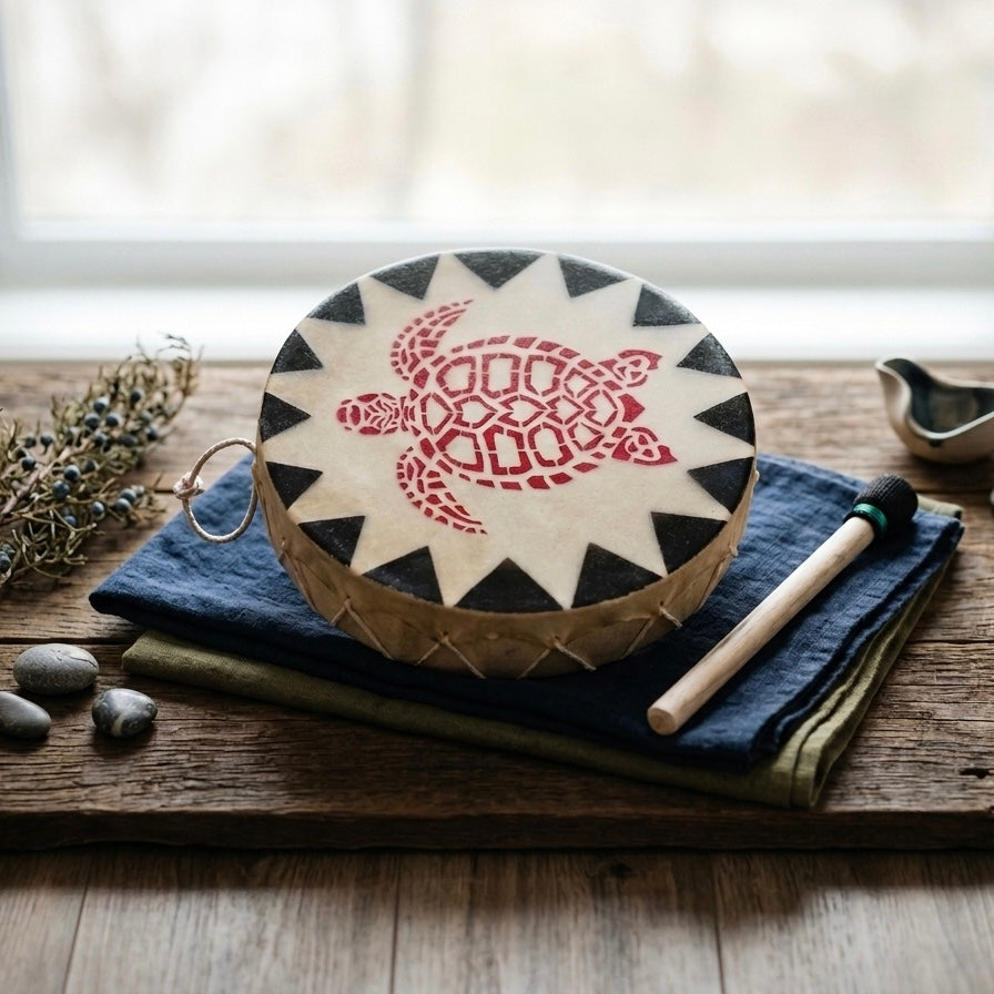 Turtle 8” Hand Drum