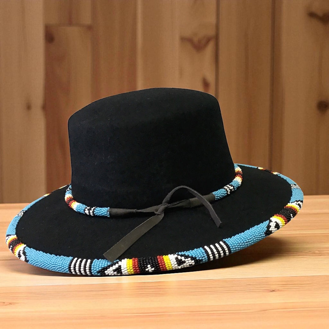 SIZE-59 Handmade Beaded Hat