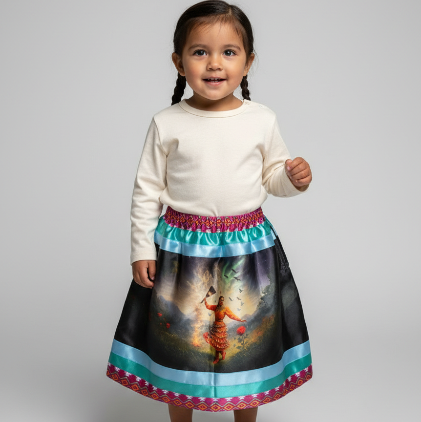 OLDTRIBES™  Infants Dancing of Wind Ribbon Skirt