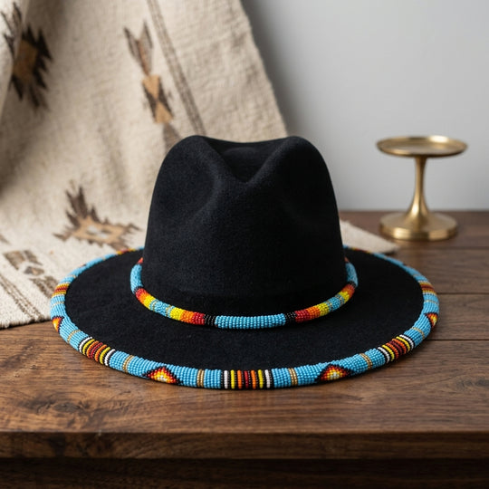 Size- 56 Beaded  Hat