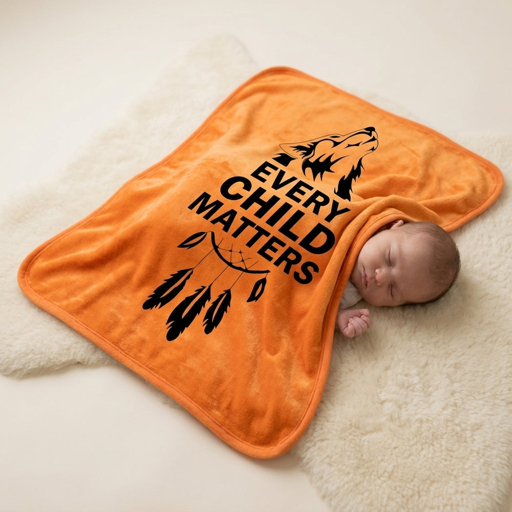 Dreamcatcher every child matters baby blanket