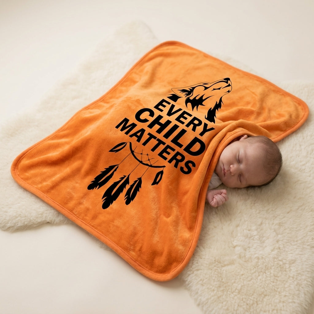 Dreamcatcher every child matters baby blanket