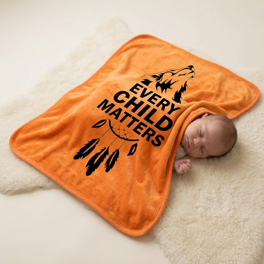 Dreamcatcher every child matters baby blanket