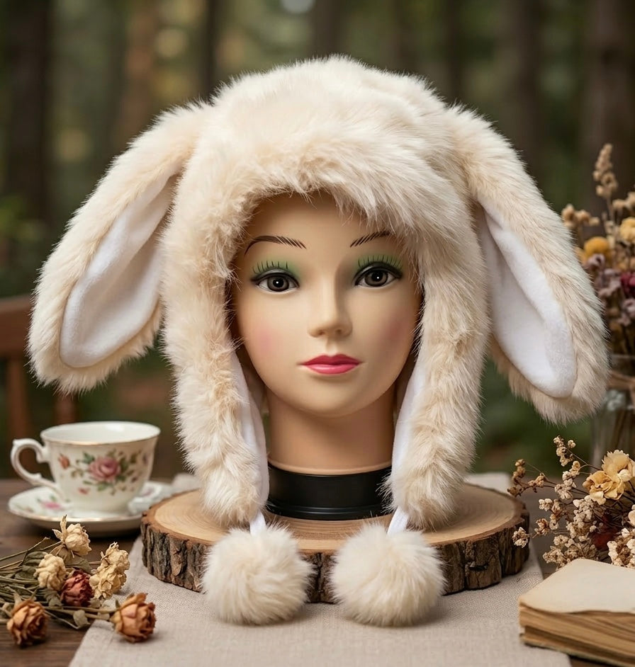 Soft Plush Hat (Rabbit)
