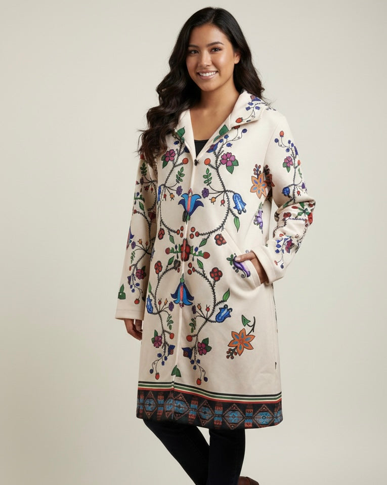 OLDTRIBES™ Ivory Winter Long Coat