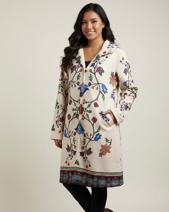 OLDTRIBES™ Ivory Winter Long Coat