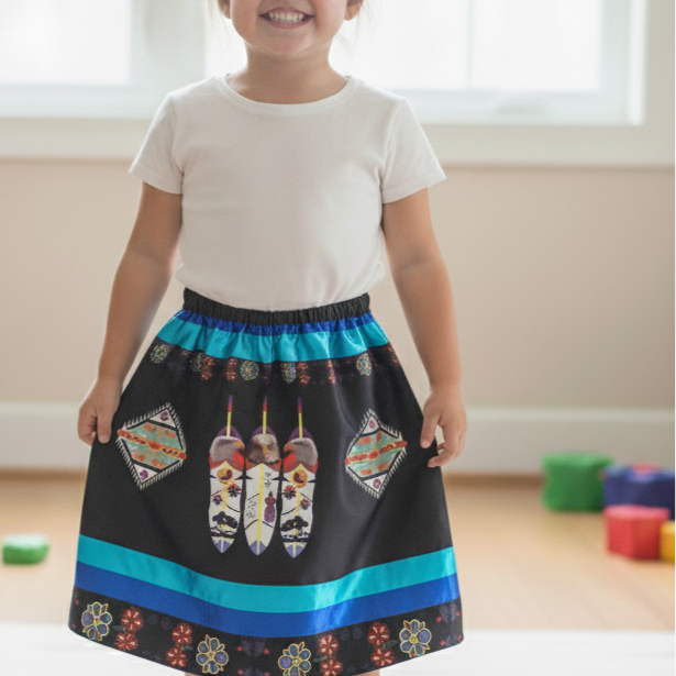 OLDTRIBES™  Infants Eagle  Ribbon Skirt