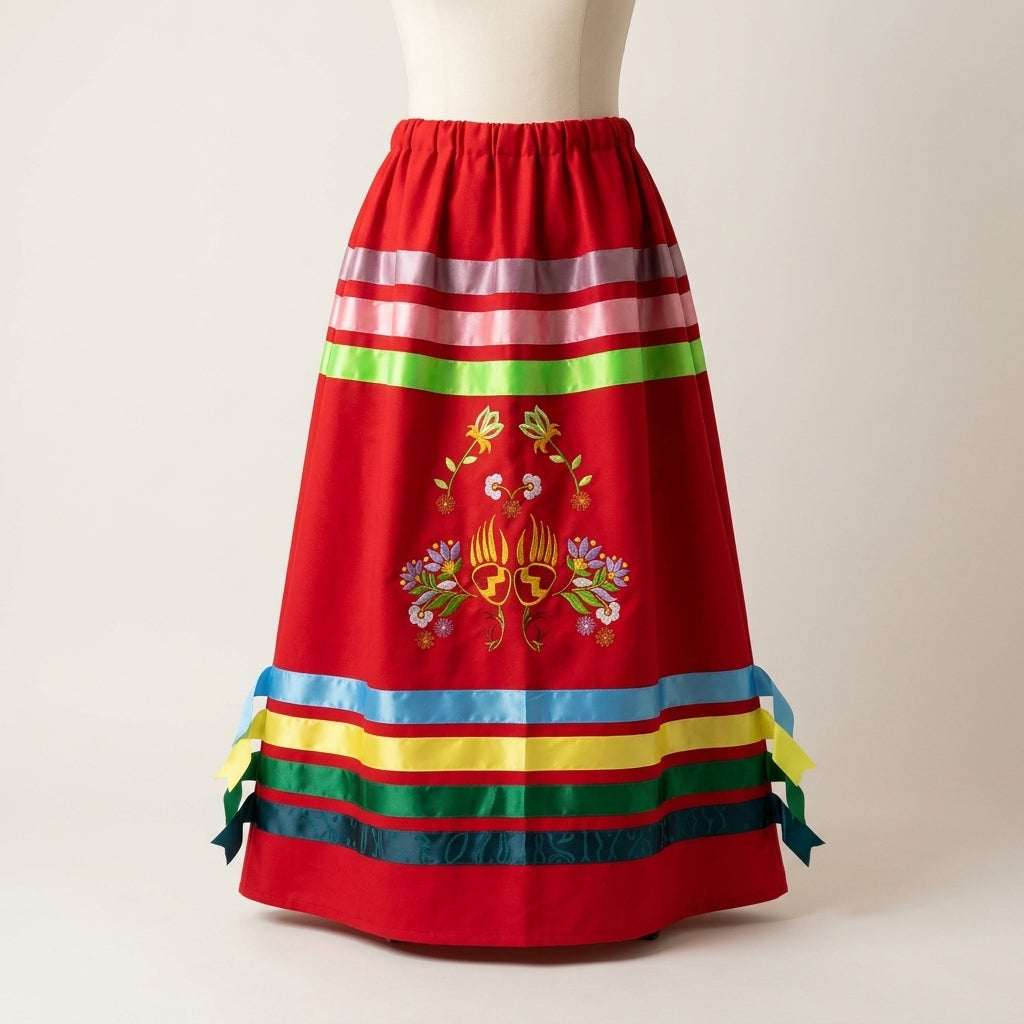 Paws &amp; Petals Ribbon Skirt