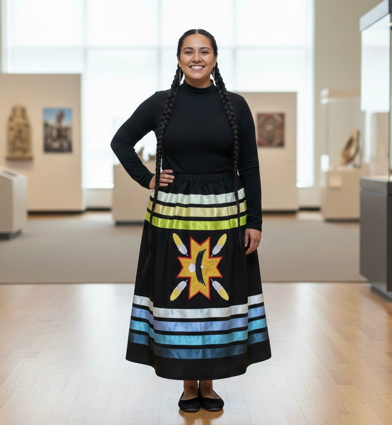 OLDTRIBES Eagle Ribbon Skirt