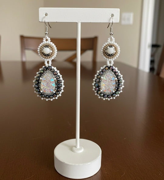 Drop Beaded Earrings(11)