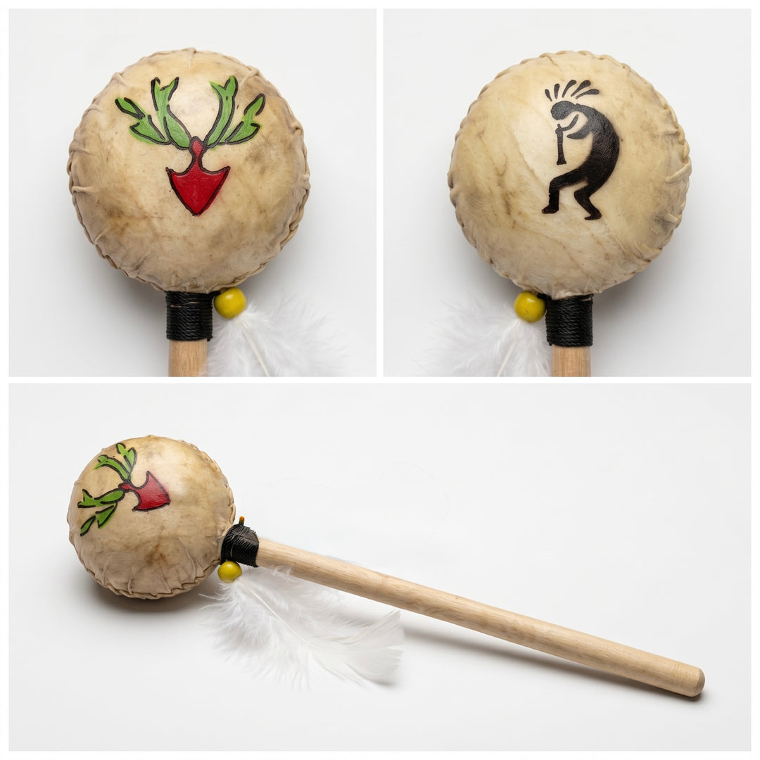 Handcrafted Ceremonial Rattle (10)