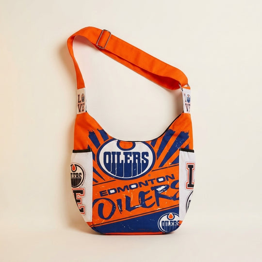 Blue Orange Oiler Crossbody Bag