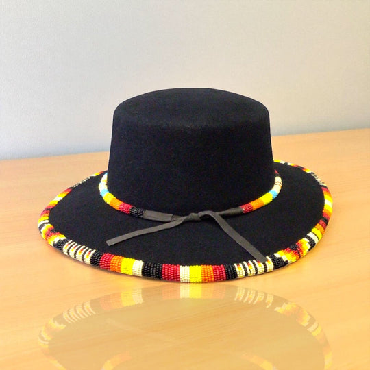 SIZE-59 Handmade Beaded Hat