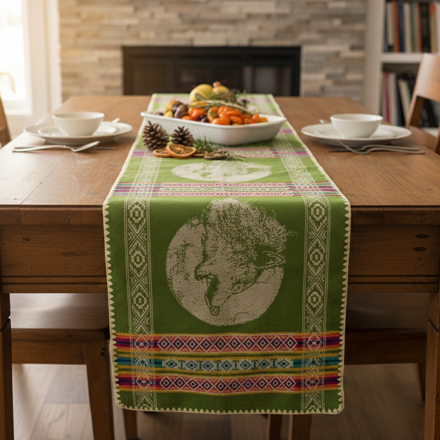 Howling Wolf Table Runners