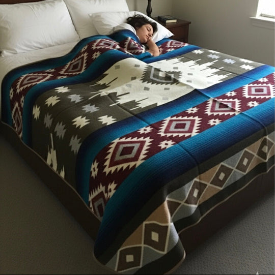 OLDTRIBES™  Star Path  Blanket