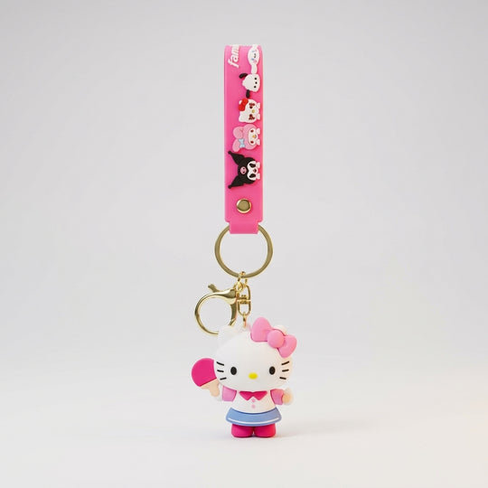 Family 3D Character Keychains