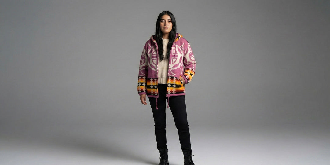 Pull unisexe en alpaga motif tortue