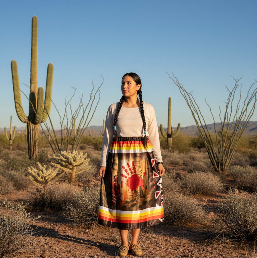 Mmiw Ribbon skirt
