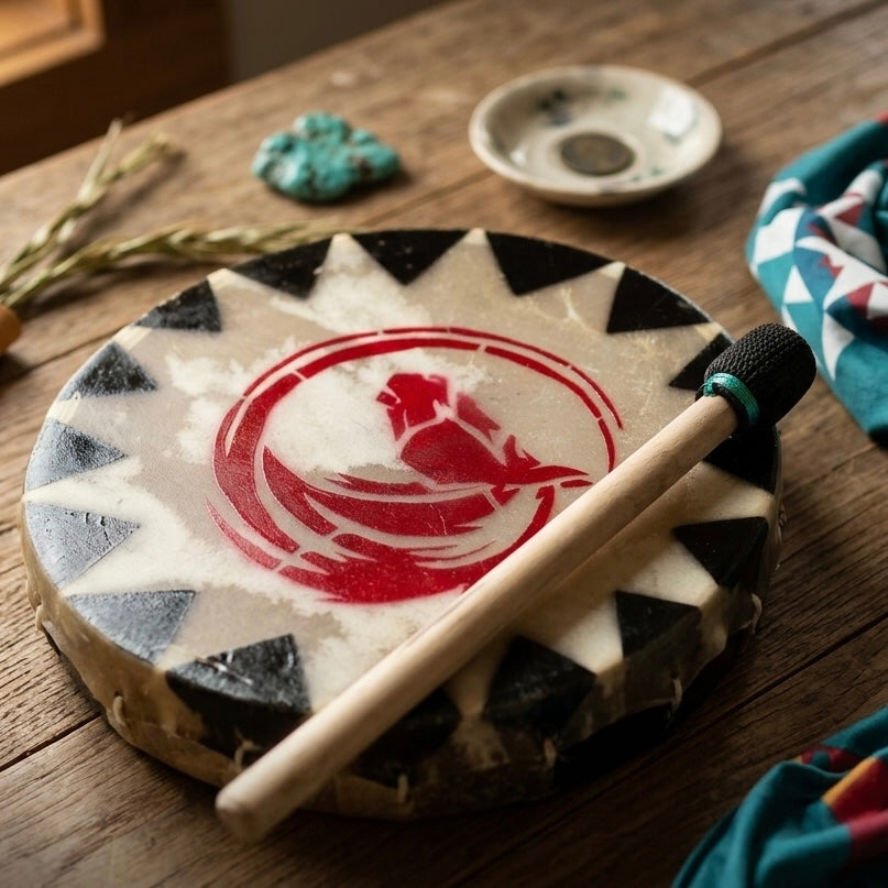 Scared Horse 8” Hand Drum