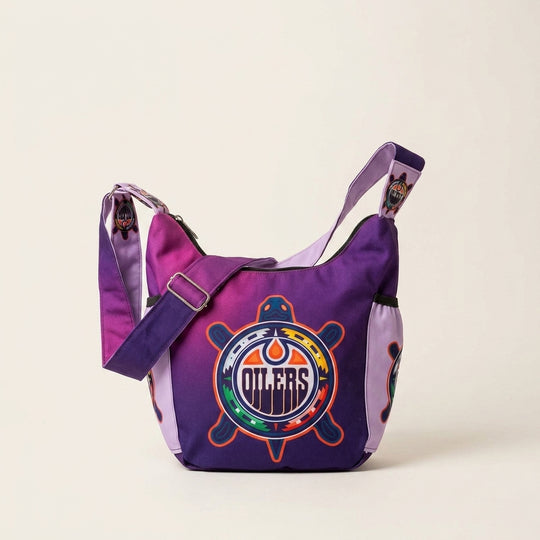 Purple Oiler Crossbody Bag