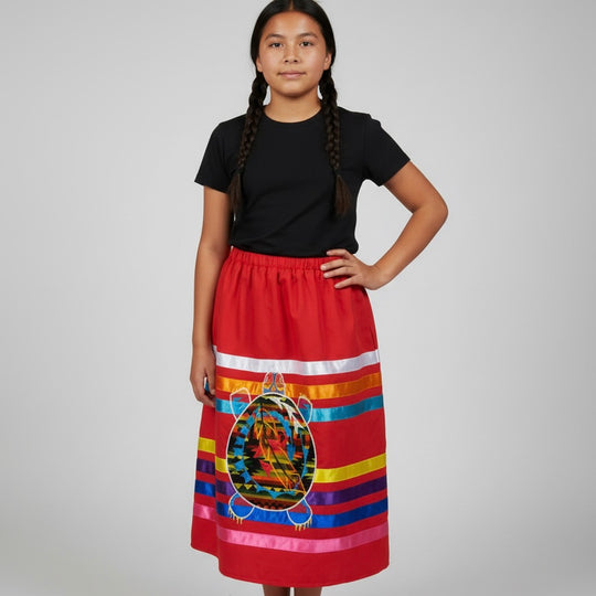OLDTRIBES™ Youth Turtle Ribbon Skirt