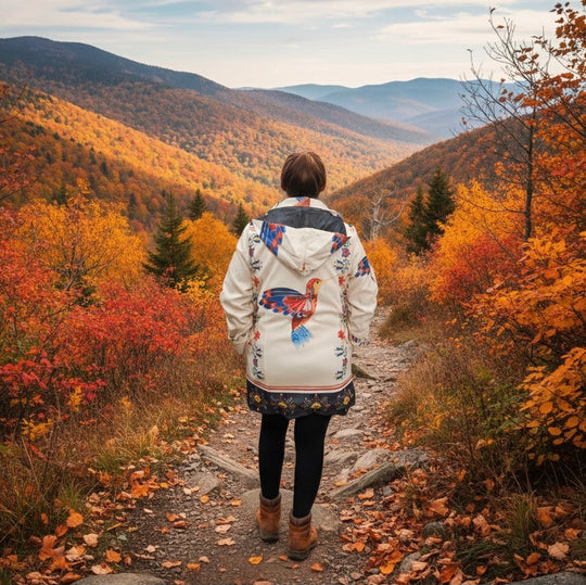 Pearl Hummingbird 3/4-Length Coat