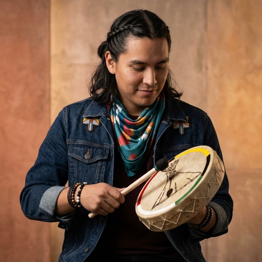 Teepee Rhythm 8” Hand Drum