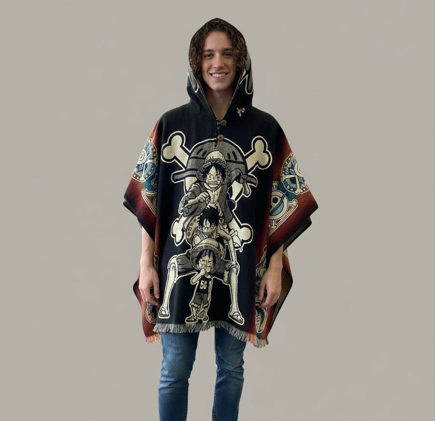 Characters Wool Poncho