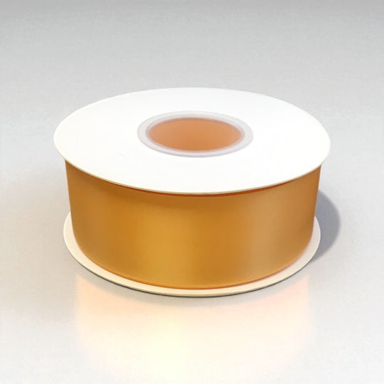 Satin Ribbon Double Face Light Orange #675 -3.8 cm Wide
