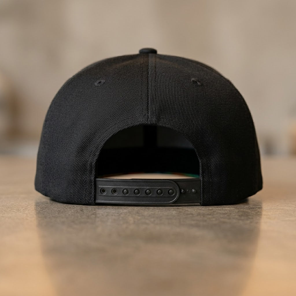 Native Beaded brim cap black multicolour