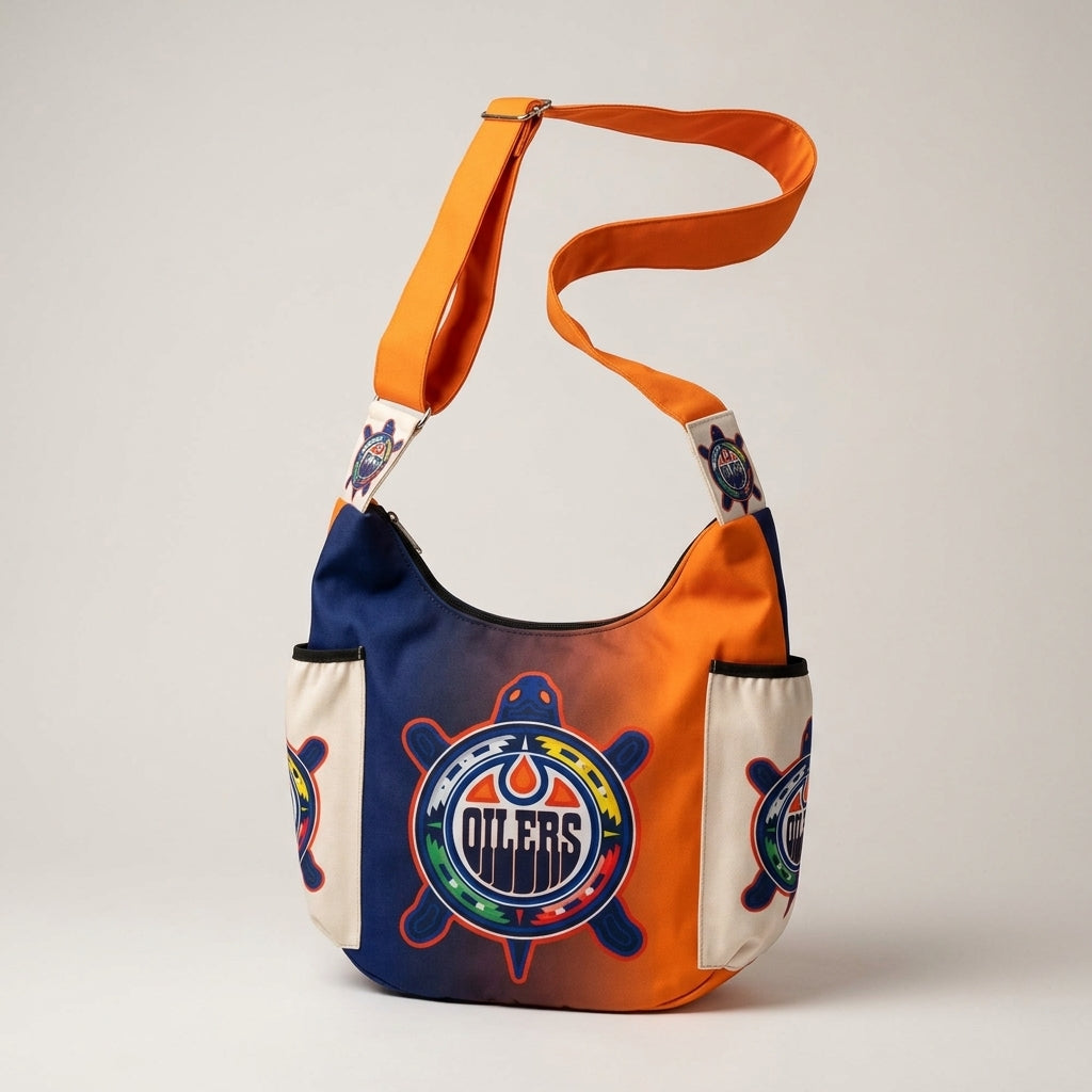 Orange Oiler Crossbody Bag